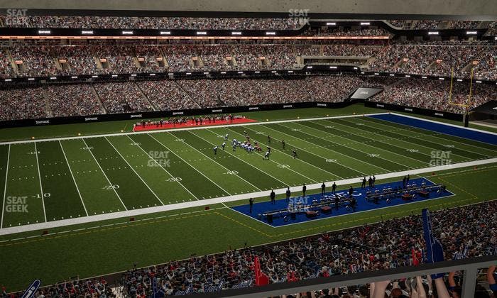 Caesars Superdome - Section Suite 372 Seat View