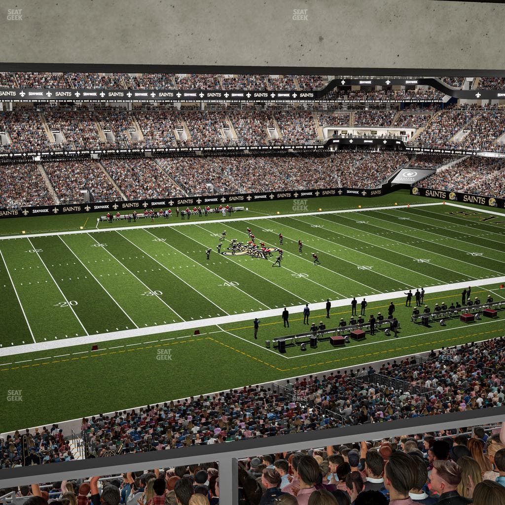 Caesars Superdome - Section Suite 372 Seat View