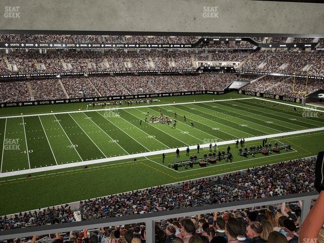 Caesars Superdome - Section Suite 372 Seat View