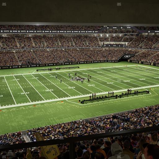 Caesars Superdome - Section Suite 372 Seat View