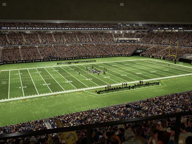 Caesars Superdome - Section Suite 372 Seat View