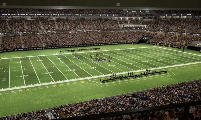 Caesars Superdome - Section Suite 372 Seat View