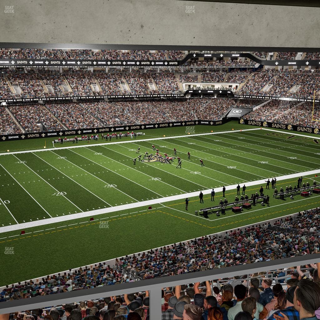 Caesars Superdome - Section Suite 373 Seat View