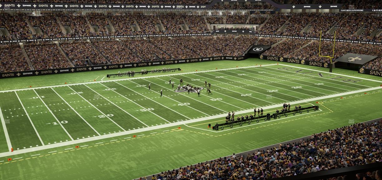 Caesars Superdome - Section Suite 373 Seat View