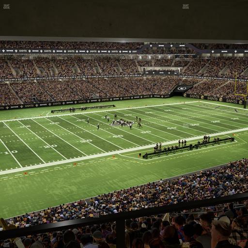 Caesars Superdome - Section Suite 373 Seat View