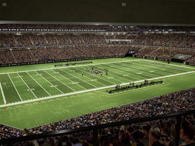 Caesars Superdome - Section Suite 373 Seat View