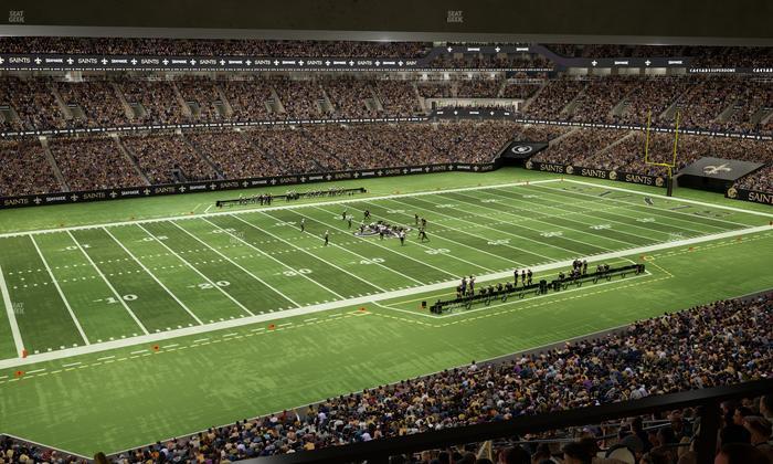 Caesars Superdome - Section Suite 373 Seat View