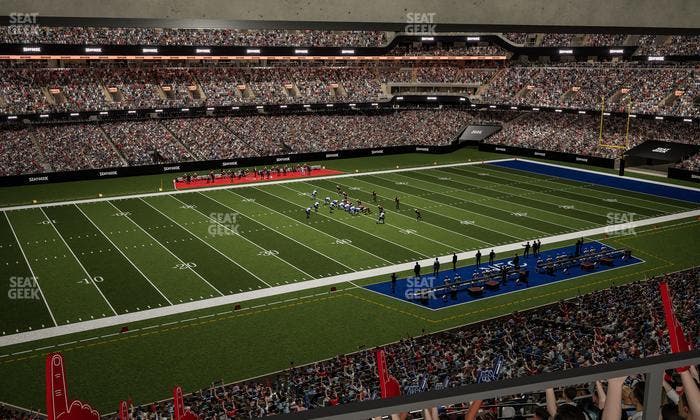 Caesars Superdome - Section Suite 373 Seat View