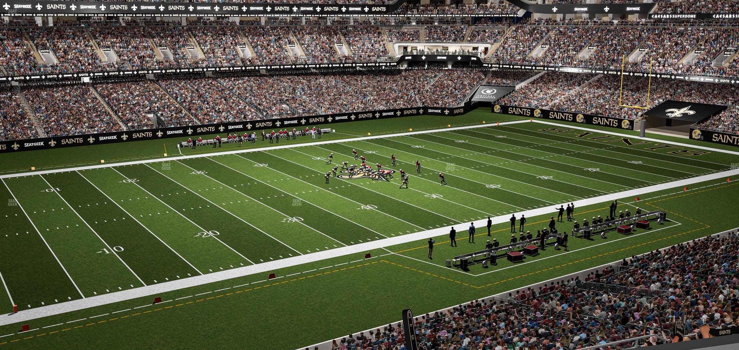 Caesars Superdome - Section Suite 374 Seat View