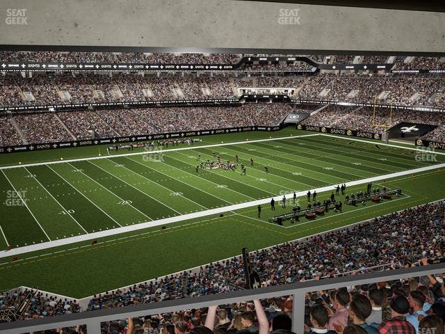 Caesars Superdome - Section Suite 374 Seat View