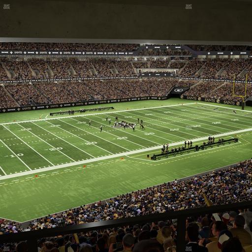 Caesars Superdome - Section Suite 374 Seat View