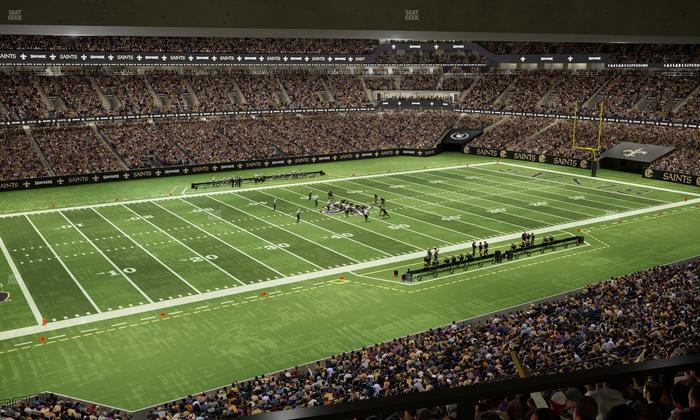 Caesars Superdome - Section Suite 374 Seat View