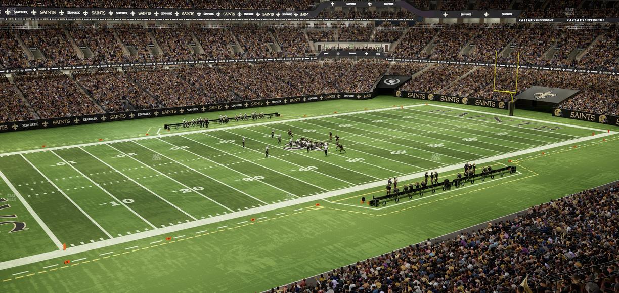 Caesars Superdome - Section Suite 375 Seat View