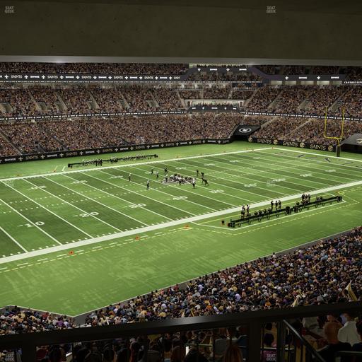 Caesars Superdome - Section Suite 375 Seat View