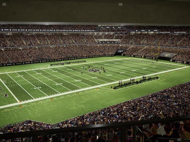 Caesars Superdome - Section Suite 375 Seat View