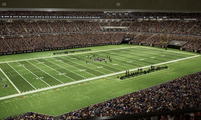 Caesars Superdome - Section Suite 375 Seat View