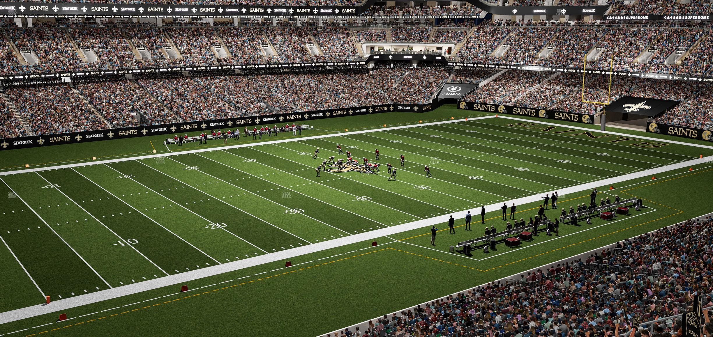 Caesars Superdome - Section Suite 375 Seat View