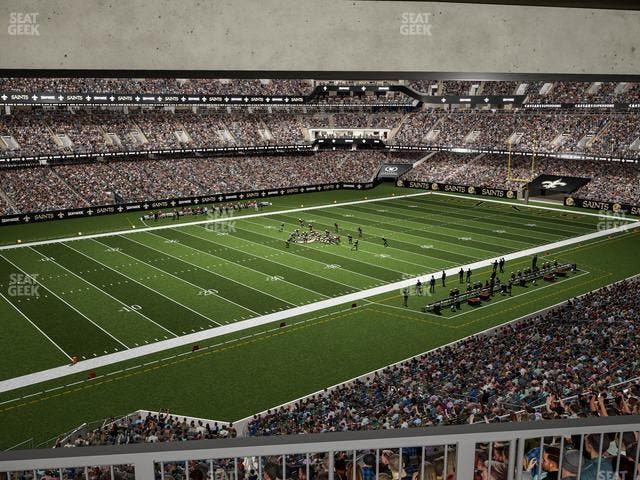 Caesars Superdome - Section Suite 376 Seat View