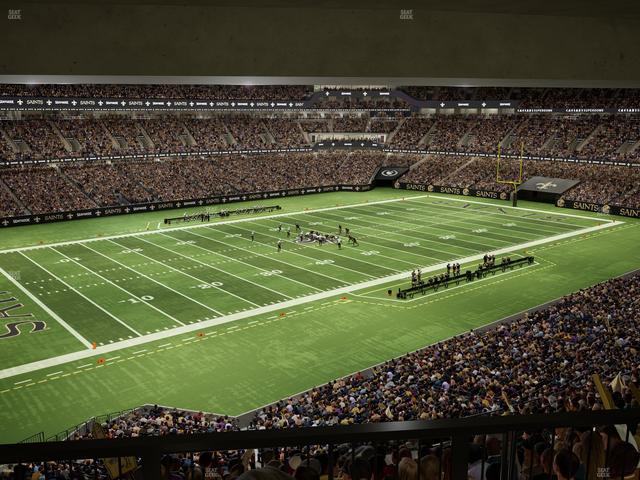 Caesars Superdome - Section Suite 376 Seat View