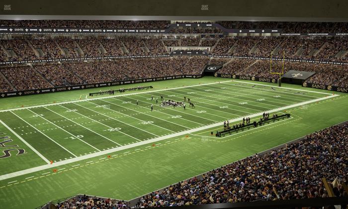 Caesars Superdome - Section Suite 376 Seat View