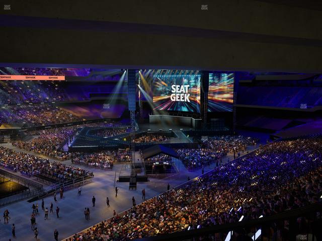 Caesars Superdome - Section Suite 376 Seat View