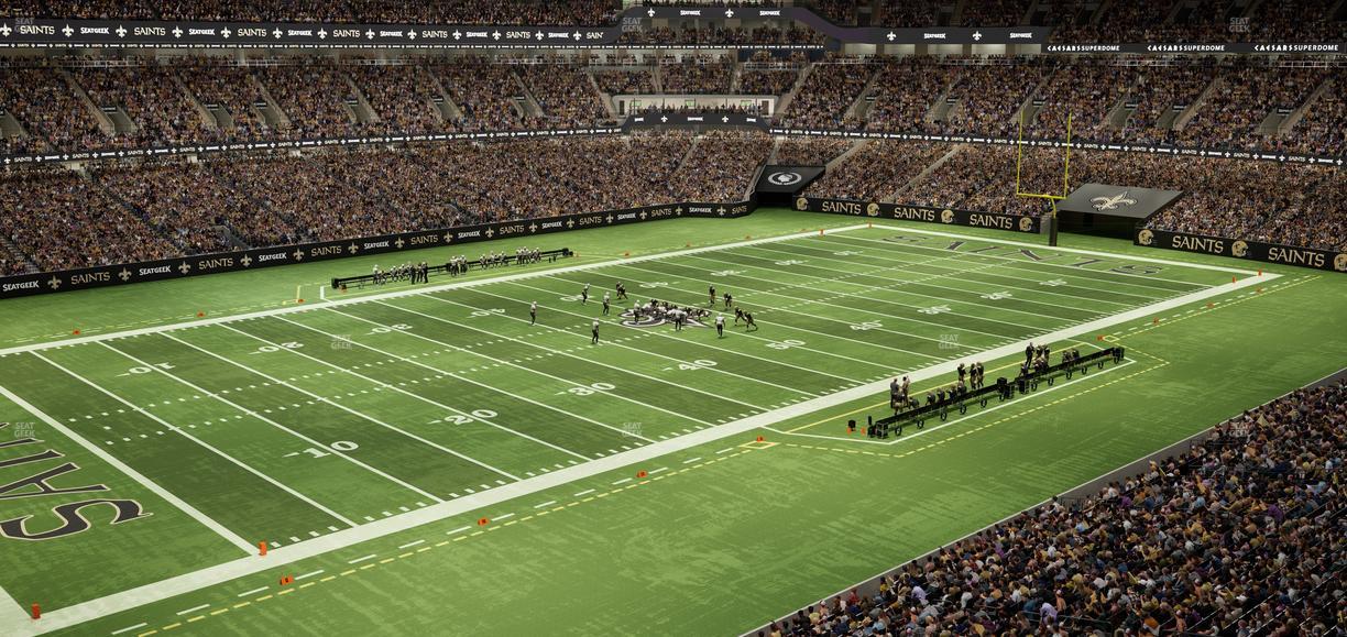 Caesars Superdome - Section Suite 377 Seat View