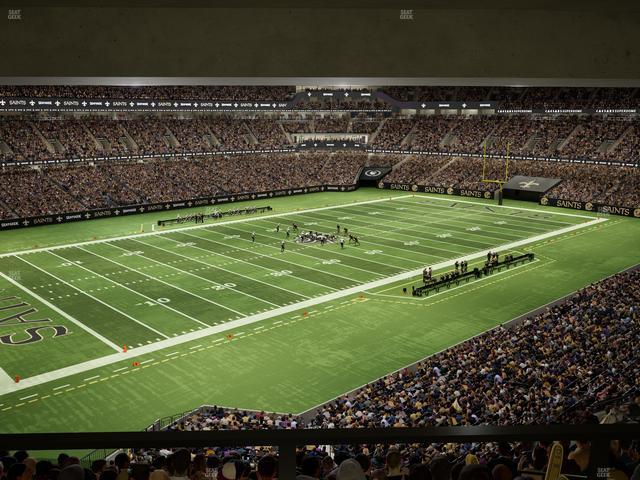 Caesars Superdome - Section Suite 377 Seat View