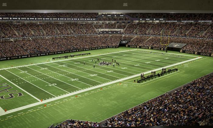 Caesars Superdome - Section Suite 377 Seat View