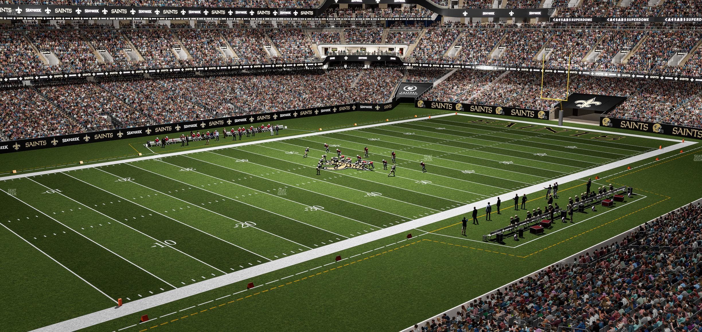 Caesars Superdome - Section Suite 377 Seat View