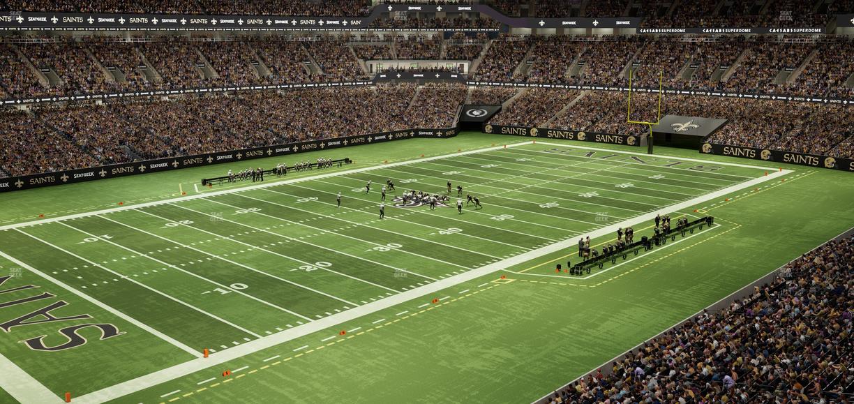 Caesars Superdome - Section Suite 378 Seat View