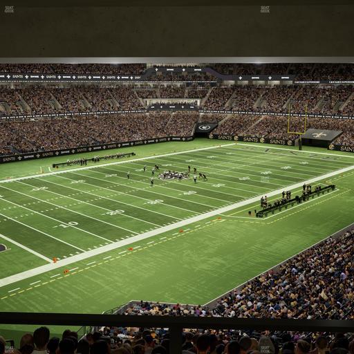 Caesars Superdome - Section Suite 378 Seat View