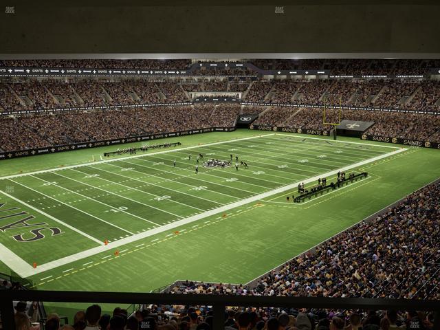 Caesars Superdome - Section Suite 378 Seat View