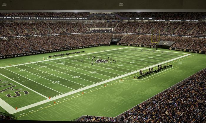 Caesars Superdome - Section Suite 378 Seat View
