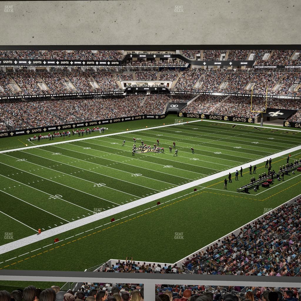 Caesars Superdome - Section Suite 378 Seat View