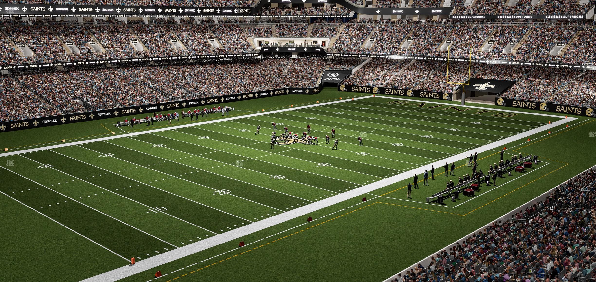 Caesars Superdome - Section Suite 378 Seat View