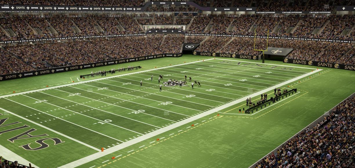 Caesars Superdome - Section Suite 379 Seat View