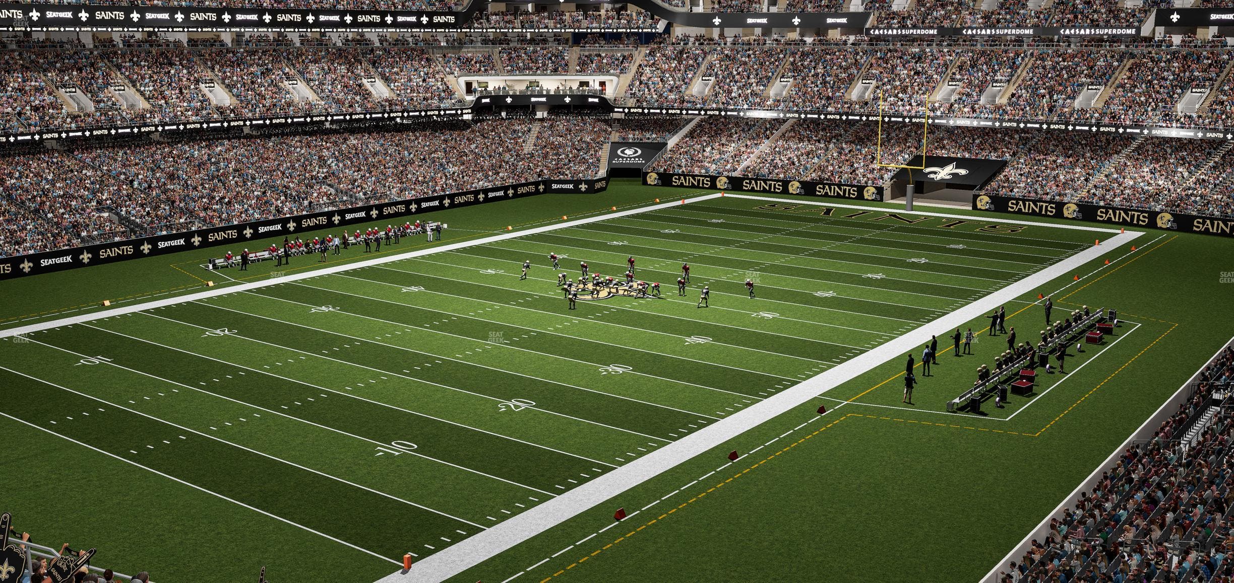 Caesars Superdome - Section Suite 380 Seat View