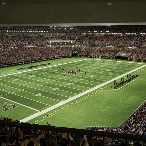 Caesars Superdome - Section Suite 380 Seat View