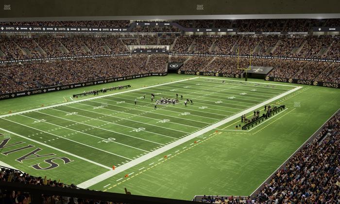 Caesars Superdome - Section Suite 380 Seat View