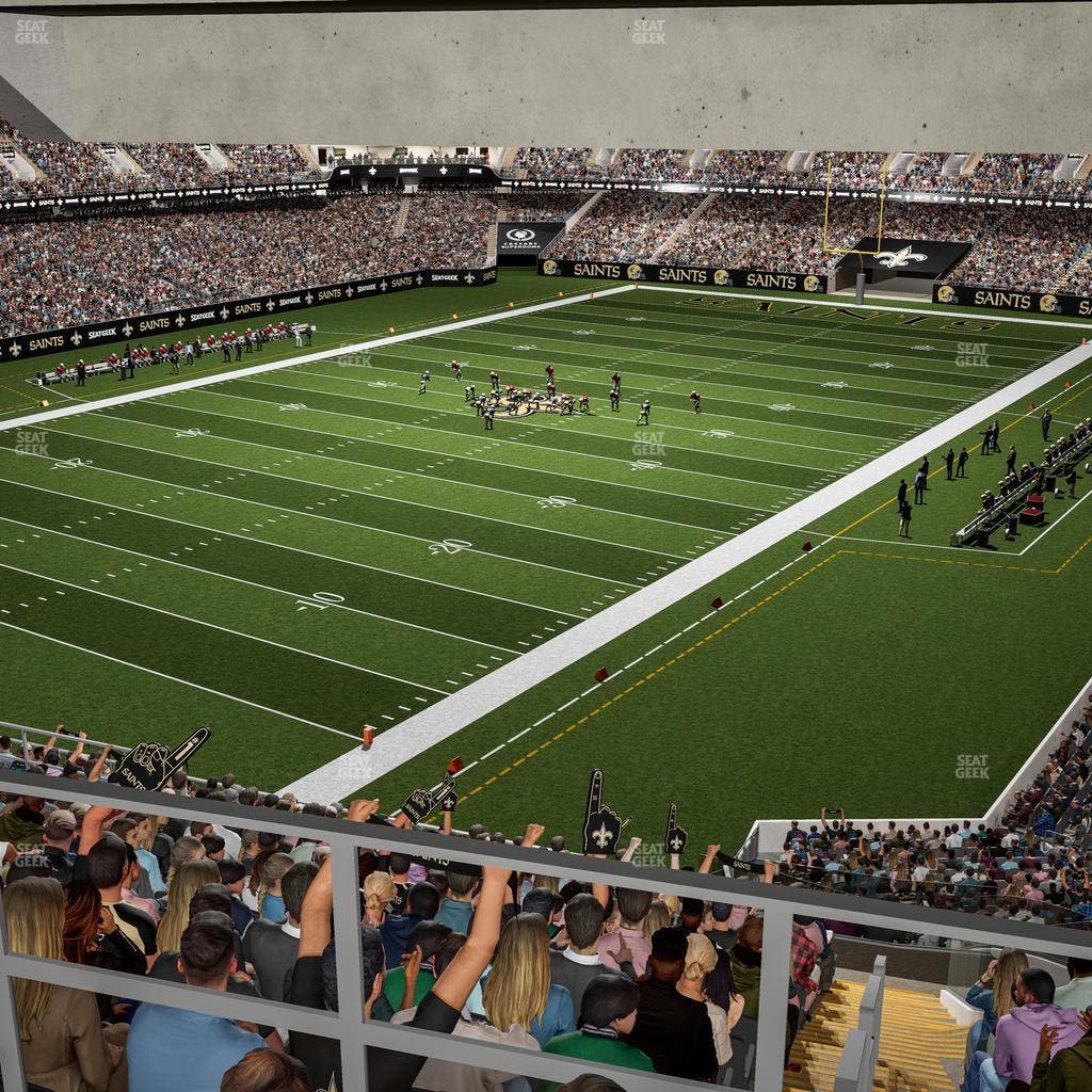 Caesars Superdome - Section Suite 381 Seat View