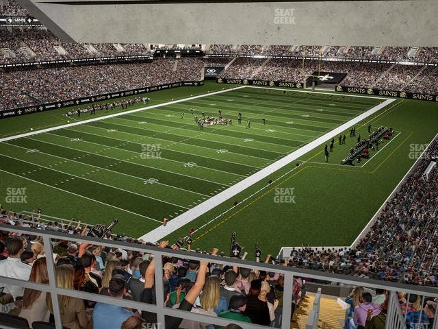 Caesars Superdome - Section Suite 381 Seat View