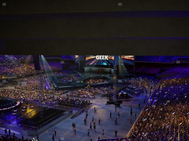 Caesars Superdome - Section Suite 381 Seat View
