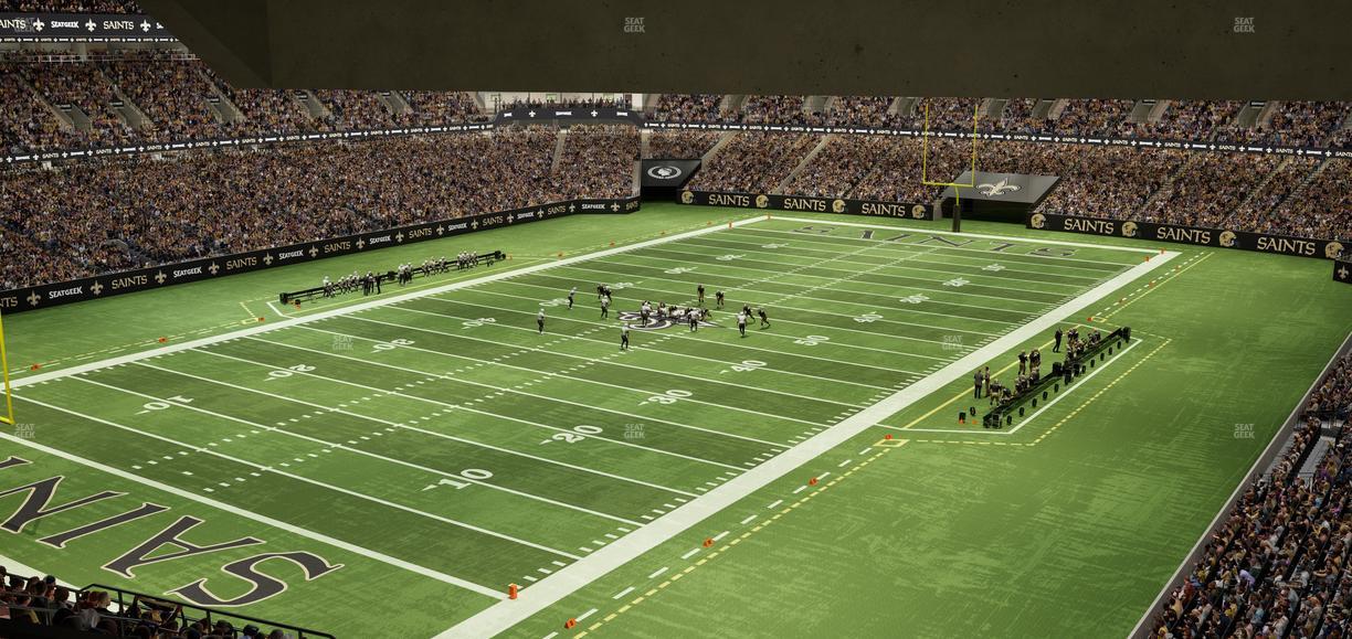 Caesars Superdome - Section Suite 381 Seat View