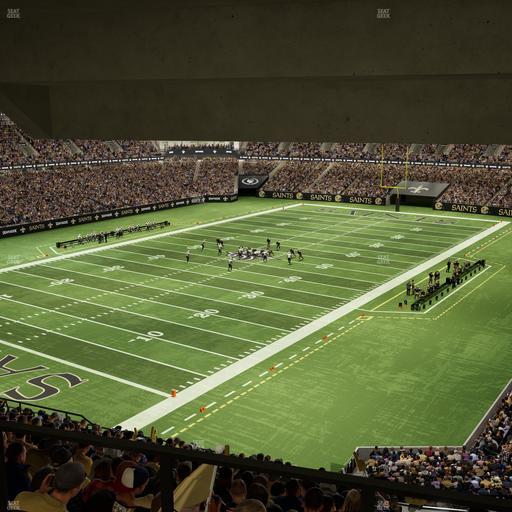 Caesars Superdome - Section Suite 381 Seat View