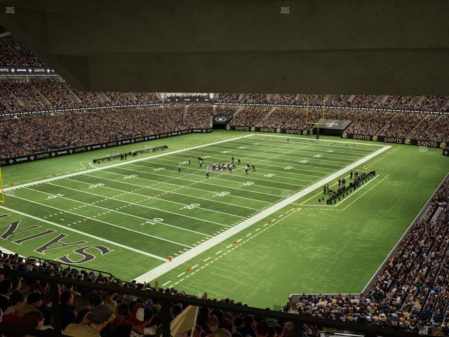 Caesars Superdome - Section Suite 381 Seat View