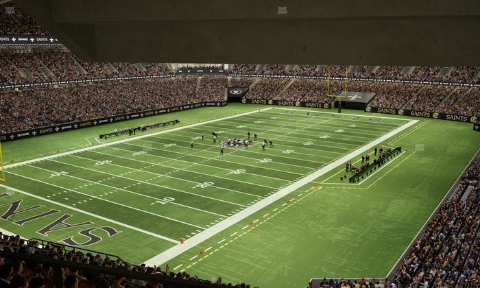 Caesars Superdome - Section Suite 381 Seat View
