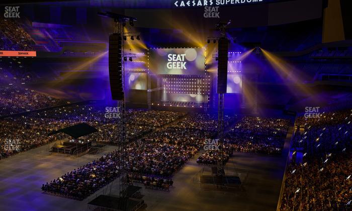 Caesars Superdome - Section Suite 382 Seat View