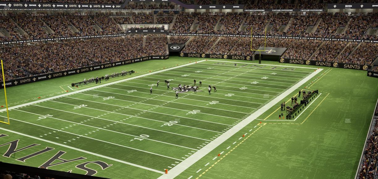 Caesars Superdome - Section Suite 382 Seat View