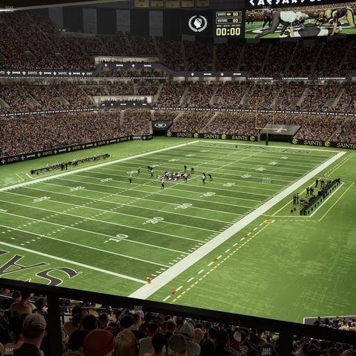 Caesars Superdome - Section Suite 382 Seat View