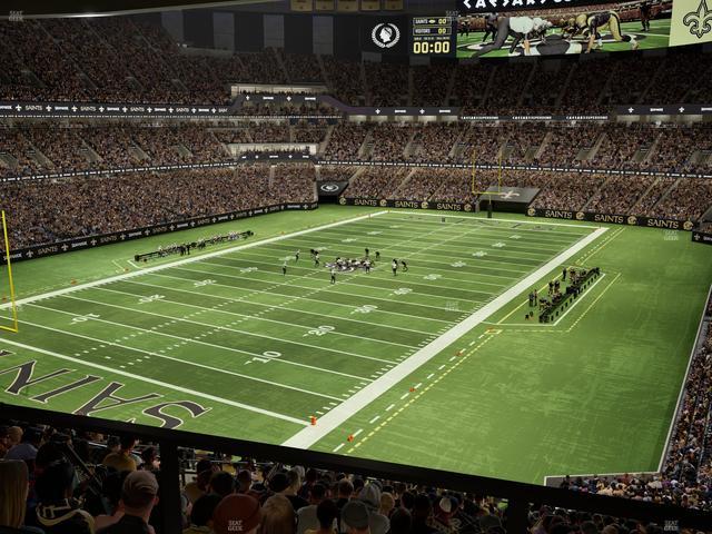 Caesars Superdome - Section Suite 382 Seat View